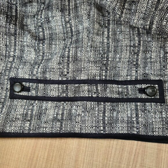 Talbots Woman Tweed Jacket Size 22W Black Preppy Formal Event Career - Picture 8 of 10